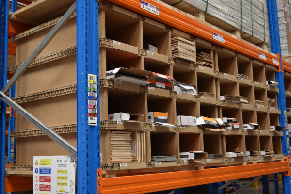 PIX warehouse storage units designed to suit customer specifications and warehouse space