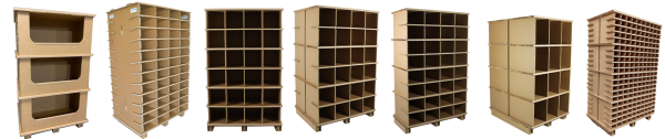 warehouse storage bins freestanding or to fit in existing metal racking