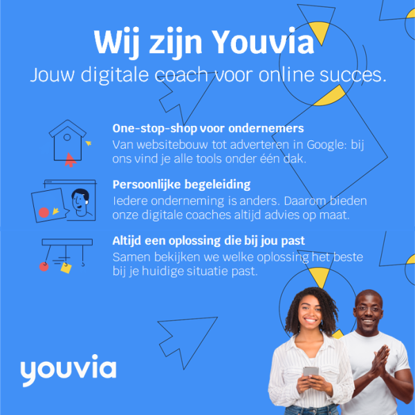 Wij zijn Youvia en helpen ondernemers succesvol online